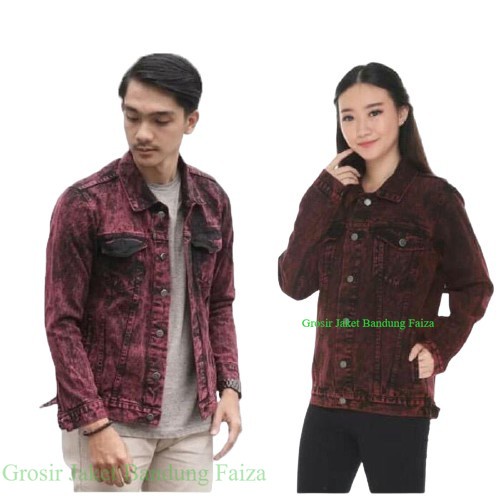Jacket Jeans Pria Dewasa Jaket Jenas Sandwash  Jaket Jeans Denim Jaket Jeans Pria Wanita
