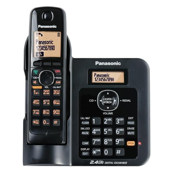 angelswatch telepon wireless panasonic KX-TG3811 HITAM KX TG3811 WIRELESS PHONE PANASONIC CORDLESS