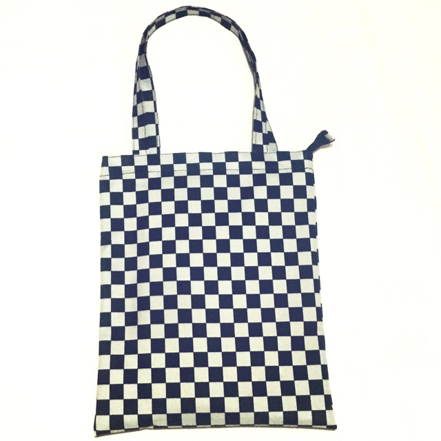 TOTEBAG CHECKBOARD