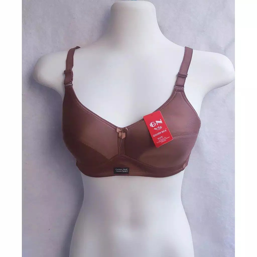 Bra Busa Tipis &amp; Tanpa Kawat GOLDEN NICK K364 / BH GN K 364