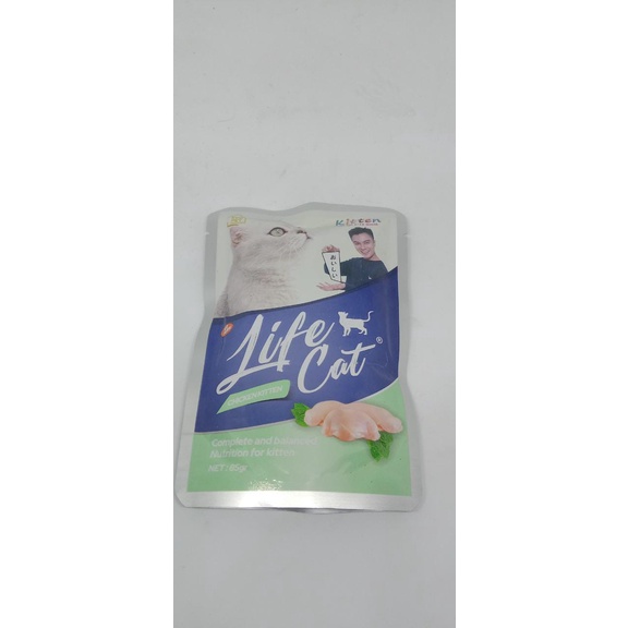 Life Cat Chiken Kitten 85 gr - Makanan Basah / Weet Food