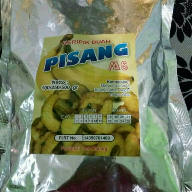 

Kripik pisang 100 gram