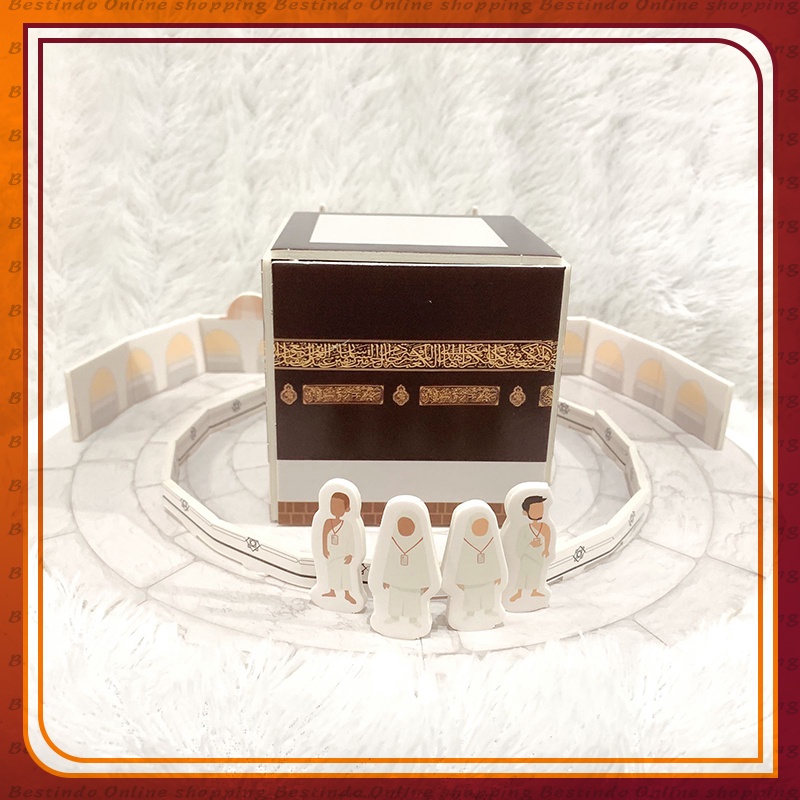Puzzle 3D Faom Ka’bah Mekkah Kabah