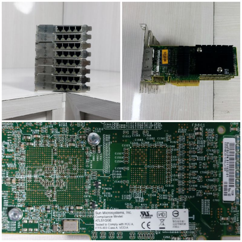 Lan Card Pci-e Sun ATLS1QGE 4Port Gigabit