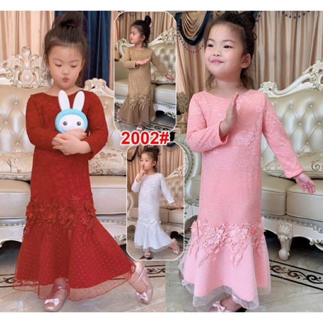 KIDS 2002# versi 8156# fashion pesta anak/baju muslim anak//fashion anak impost