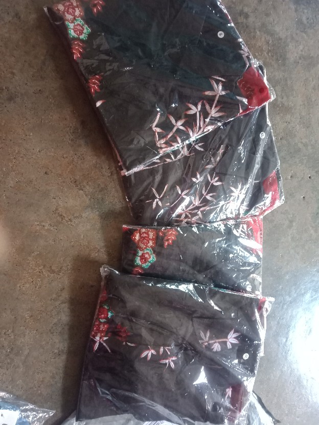 Kemeja Batik Anak / Hem Anak Pendek Laki Laki Motif Ulir 2-14 Tahun Berkualitas