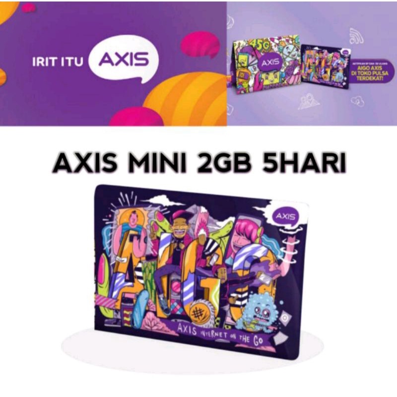 AXIS 2 GB 5hari  jabodetabek