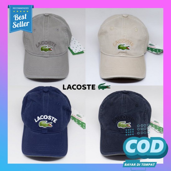 Topi Baseball Original Import Chicago Bulls Fashion Pria Premium  JA849 Topi Baseball Golf Lacoste B