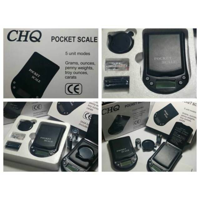 TIMBANGAN DIGITAL CHQ 200 GRAM ( 0.01 )