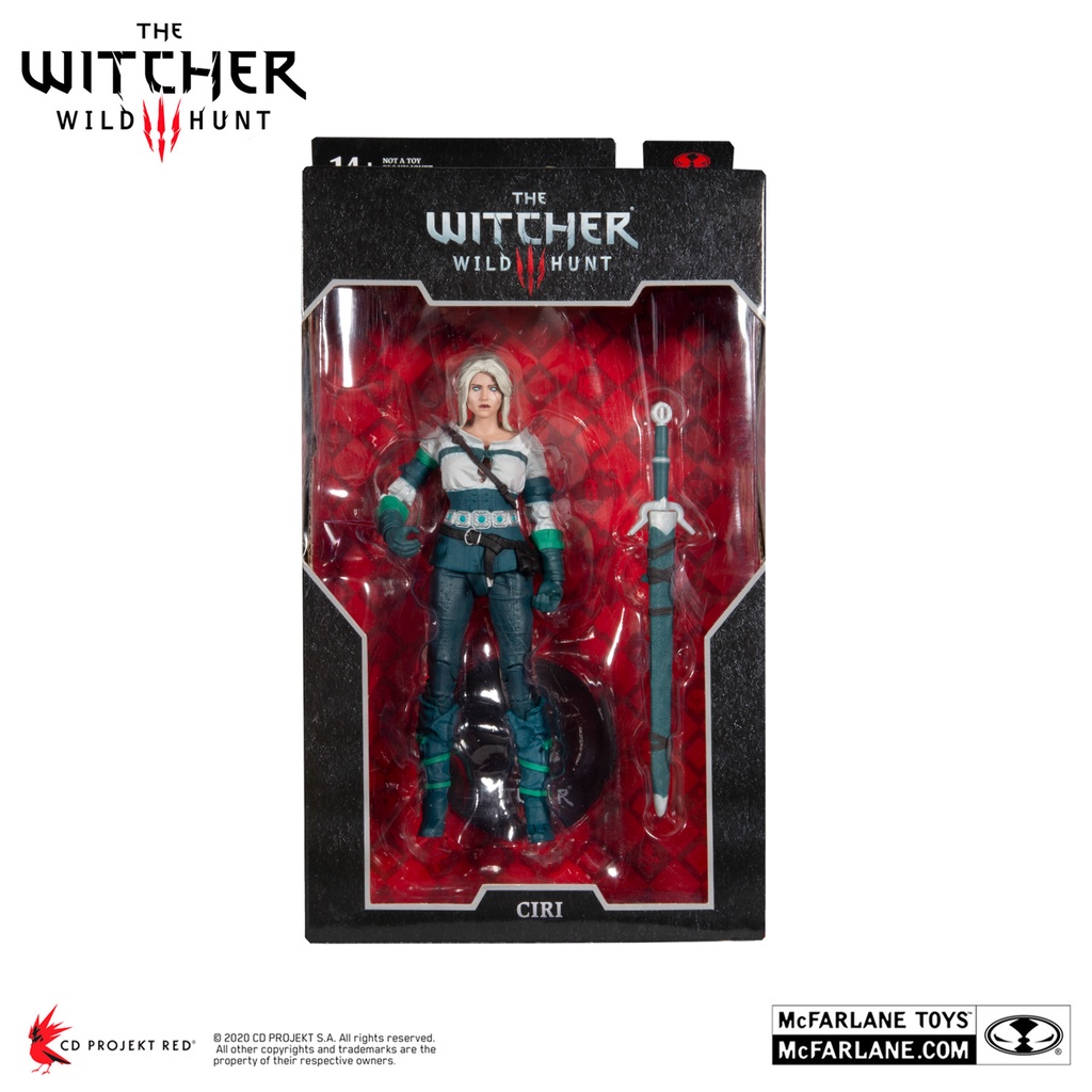 Figure The Witcher 3 Wild Hunt Ciri Elder Blood Mcfarlane Toys