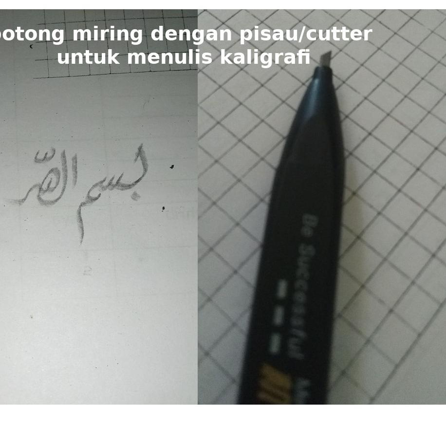 

PQQD Pensil Khot/Pensil Khat/Pensil Kaligrafi 2B mekanik ucje104