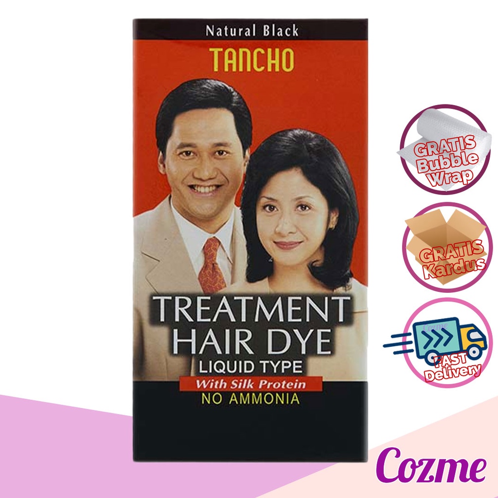 Tancho Treatment Hair Dye Natural Black 20mL