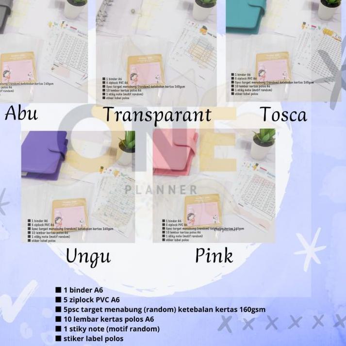 

Muraaaahh.. PAKET BUDGETING BINDER A6