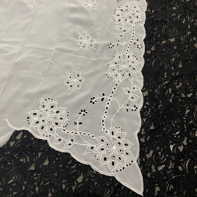 Kebaya Bali Bordir Kerawangan (Bahan)