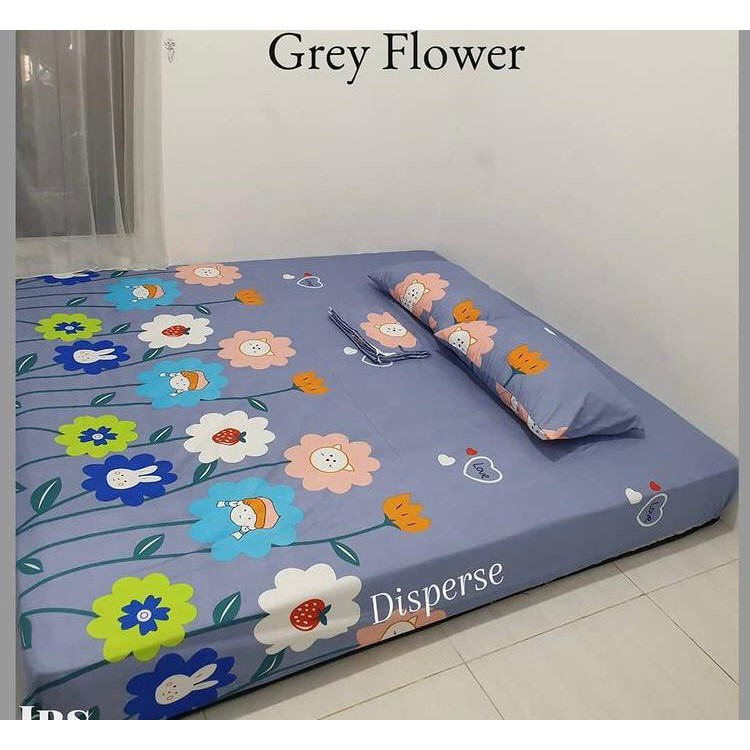 Sprei Homemade Grey Flower
