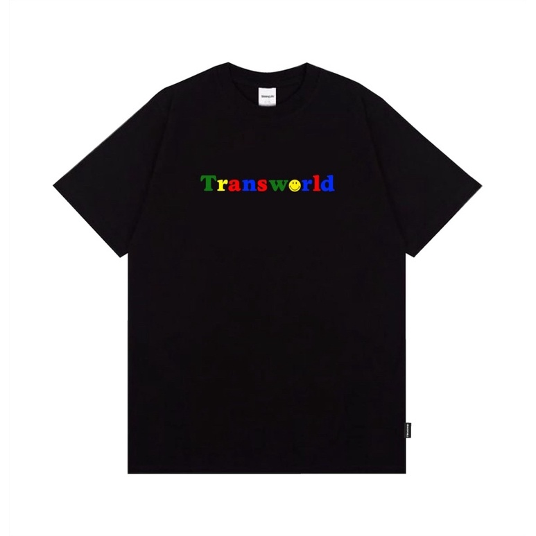 Transworld Kaos Distro Pria &amp; Wanita Hitam Multy Streetwear