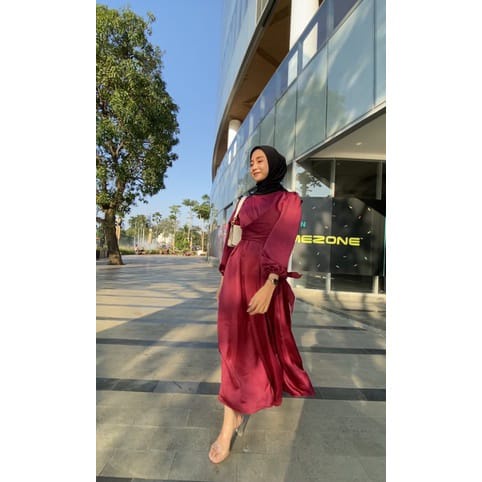 ZALEA DRESS Size S-XL / BAJU DEWASA MURAH TERBARU 2022 / Gamis Kondangan / Dress Pesta