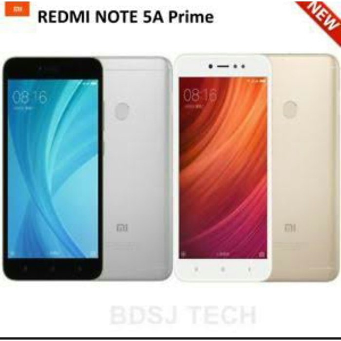 Hp Xiaomi Redmi Note 5a Prime Xiomi Mi 5 A Ram 3 32gb Gold Grey Diskon Shopee Indonesia