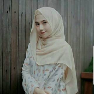  Jilbab  pasmina pashmina sabyan jahit tepi kecil rapi 