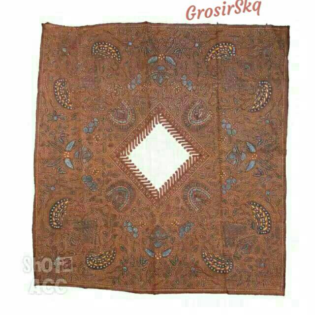 Udeng Segi Empat Motif Batik Sido Mukti