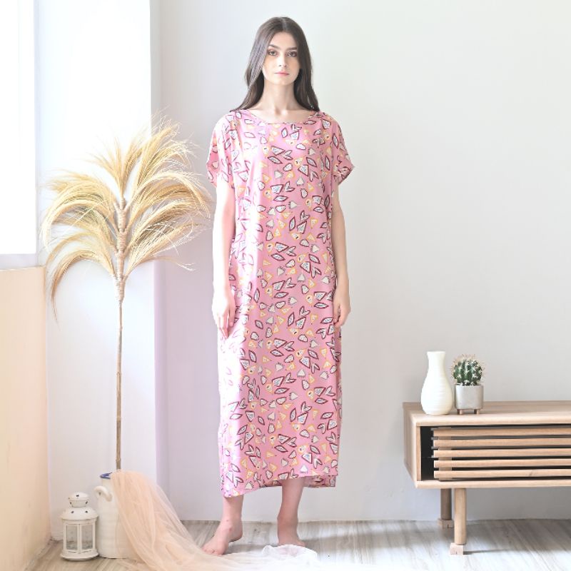 Daster Rayon HABEL NON BUSUI Panjang Semata Kaki-Habel 22