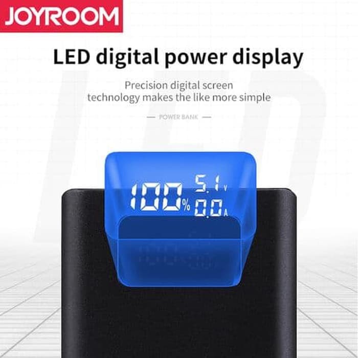 Joyroom Powerbank QC 3.0 plus PD fast charge 20.000 mAh Black D-M193