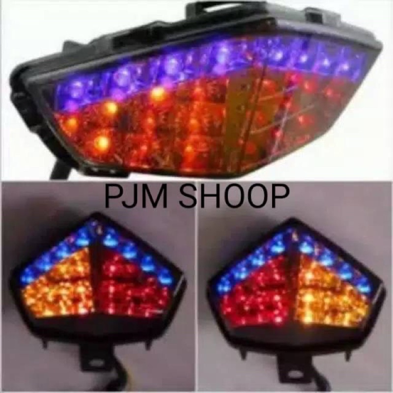 Lampu Belakang Vixion Led Stop Lamp Vixion Nvl Led Lampu Vixion Led 3 In 1