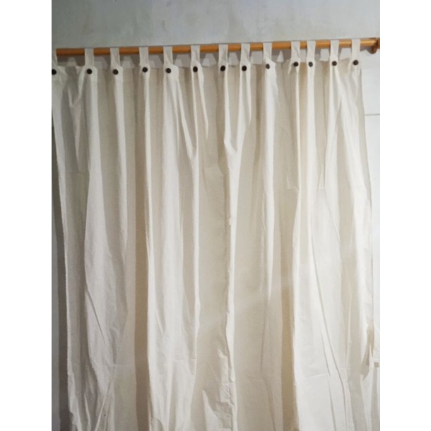 gorden polos tanpa poni 150x150 cm