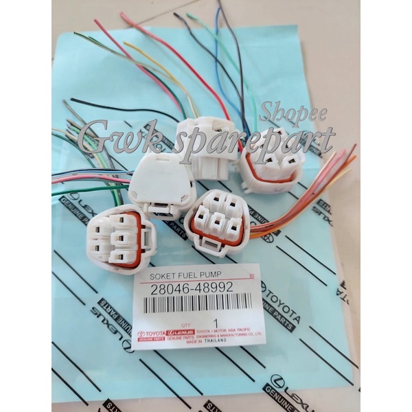 Kabel soket fuel pump bensin Toyota Avanza Veloz Ori