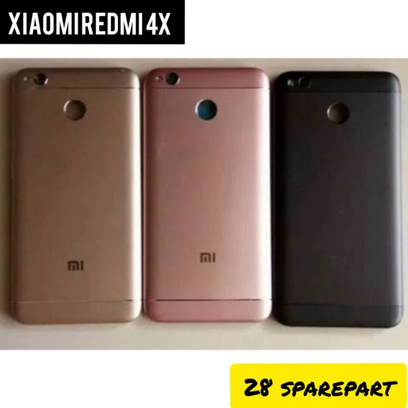 BACKDOR/TUTUP BELAKANG XIAOMI REDMI 4X ORIGINAL