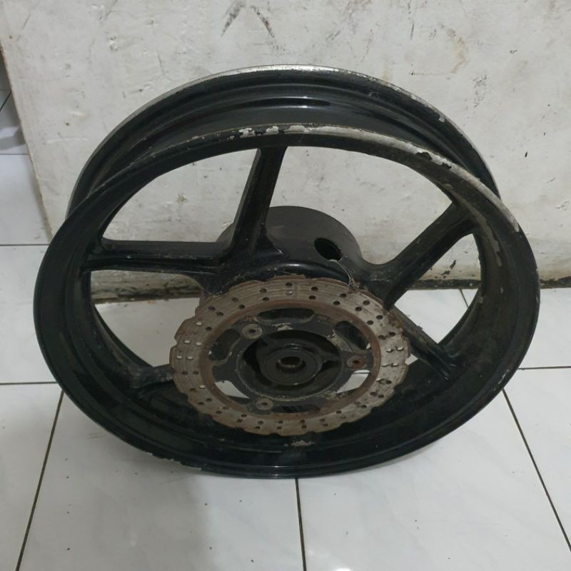 velg belakang ninja 250 karbu velk pelk original ori copotan 250cc 4tak