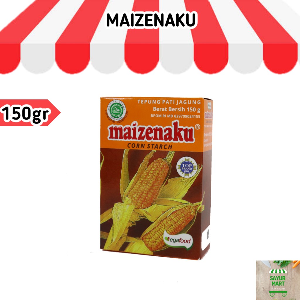 

Maizenaku 150 gr / Tepung Maizena / Tepung jagung Maizena