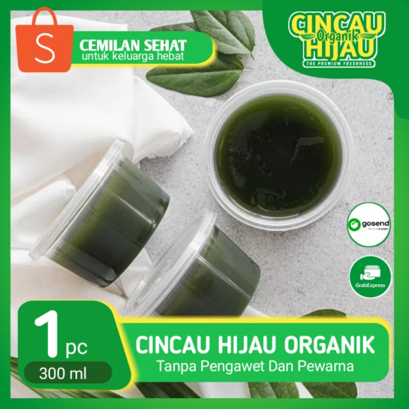 

Cincau Hijau Fresh 300ml Asli Daun Cincau Hijau Organik