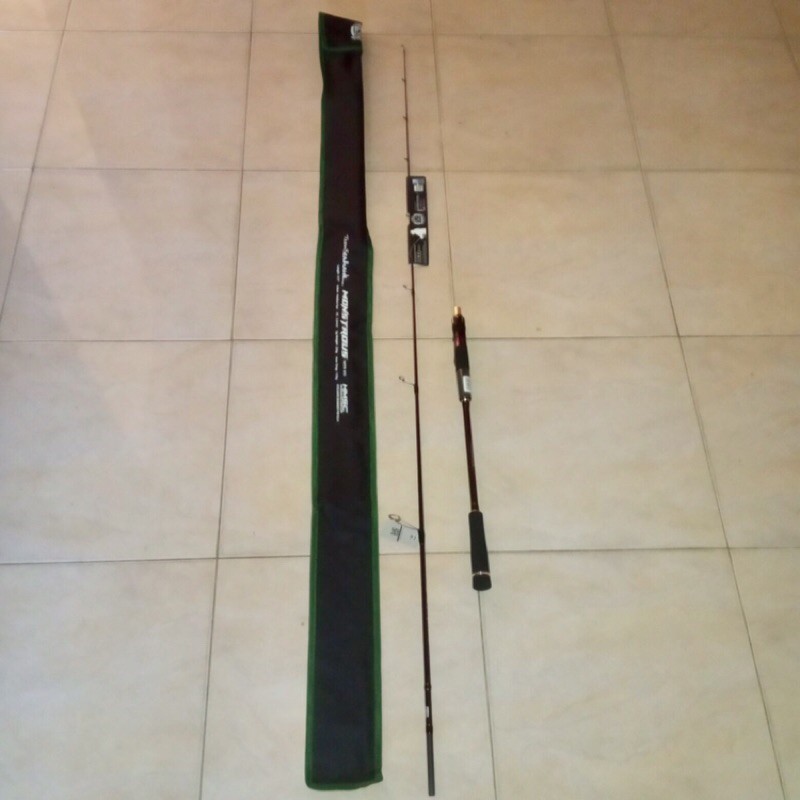 Joran Pancing Team Seahawk Monstrous Jigging Modulus Carbon Blank Fuji Ring MTS 632MS PE 1-3