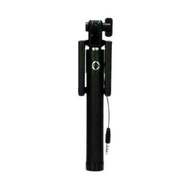 Tongsis Black / tomsis tombol kabel monopod selfie