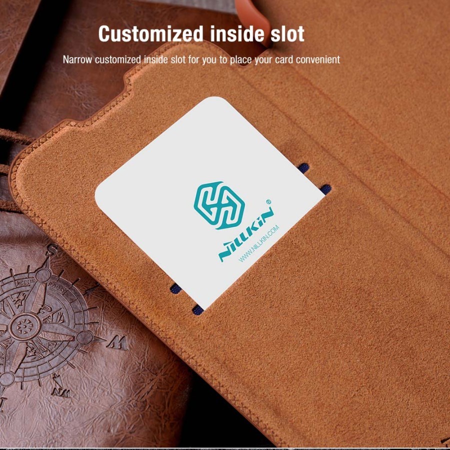 NILLKIN QIN PRO Samsung A53 5G Samsung A73 5G Leather Flip