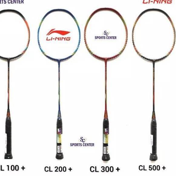 _ GROSIR Clear Sale Raket Badminton Lining CHEN LONG 300 + / CL PLUS 300+ DOFF ✭✭