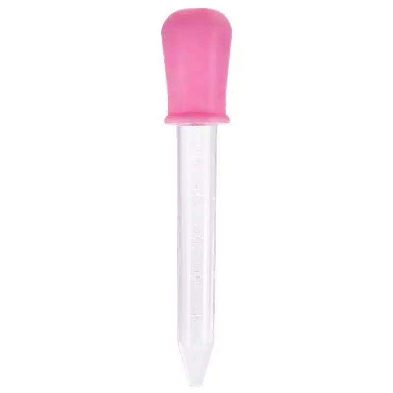 Pipet Tetes Obat Bayi 5ml Feeder Dropper Ukuran 5 ml Alat Bantu Minum Baby Medicine BPA Free Silikon Vitamin Asi