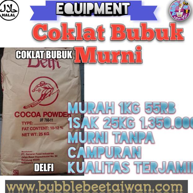 

Cuci Gudang Awal Tahun Coklat bubuk delfi murni original Big Sale