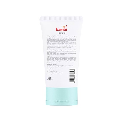 Bambi Baby Hair Gel 50ml