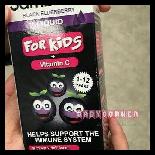

DISKON TERBATAS !!! SAMBUCOL KIDS +VIT C UK VERSION TERLARIS