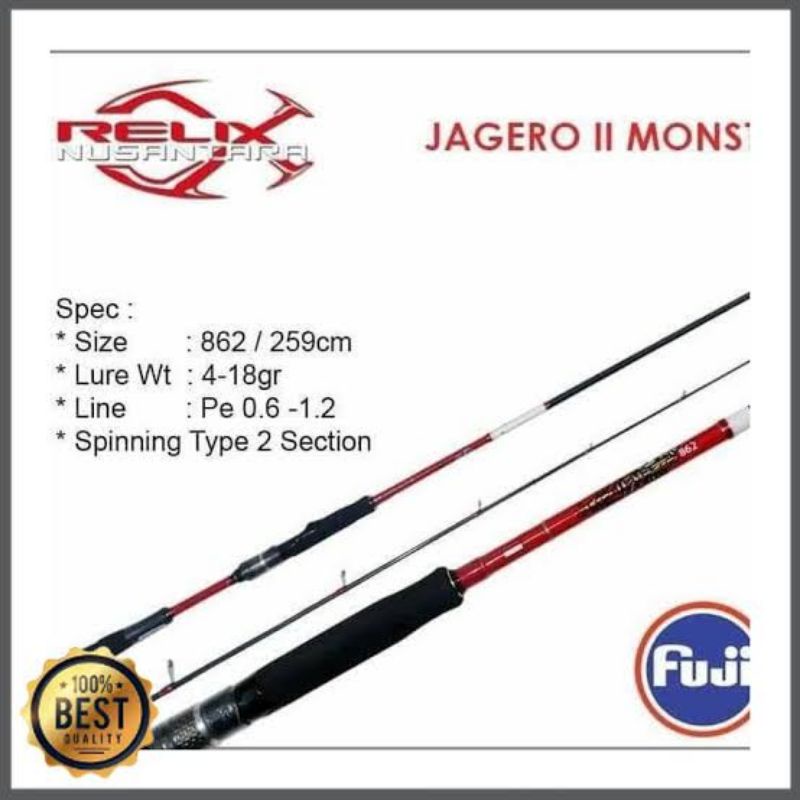 Jagero Monstero  862 relix nusantara Panjang 260 CM