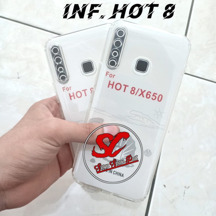 Case Infinix Hot 8 - Case Clear Hd Premium Infinix Hot 8 - SC