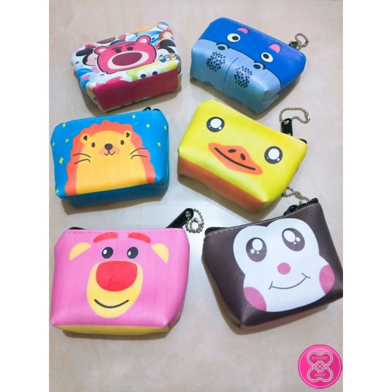 Dompet Uang Koin Motif Lucu / Dompet Koin