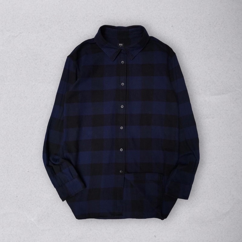 Flannel Uniqlo Size XL Second | Flannel Second