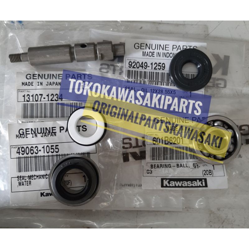 paket seal sil waterpump bering as waterpump NINJA R NINJA RR ori kawasaki