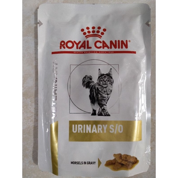 ROYAL CANIN URINARY S/O Cat Wet Food Pouch 85 Gram - Makanan Kucing Basah