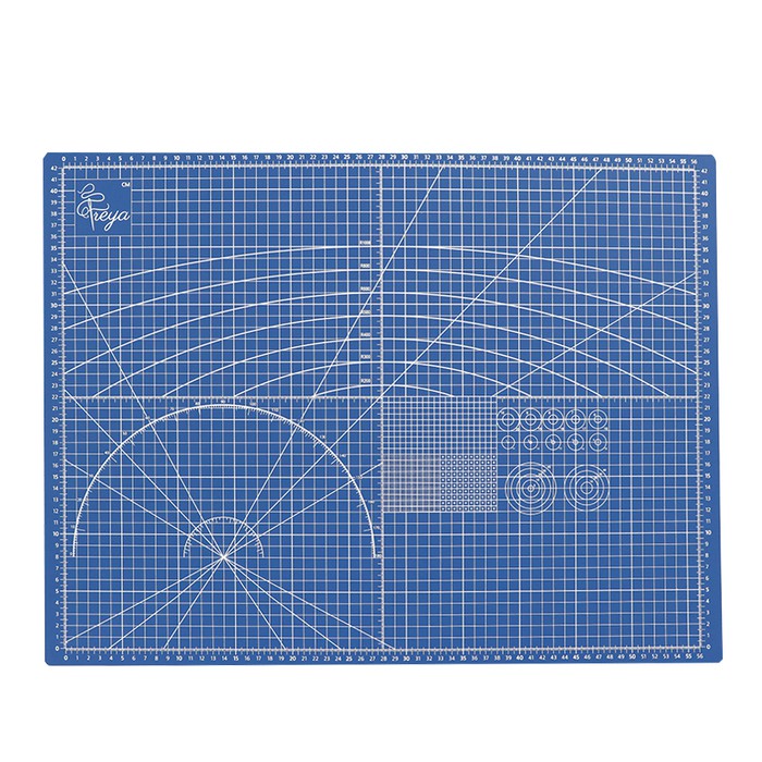 

Murah Cutting Mat Ukuran A2 - Double Sided Self Healing Cutting Mat A2 - Biru Elegan