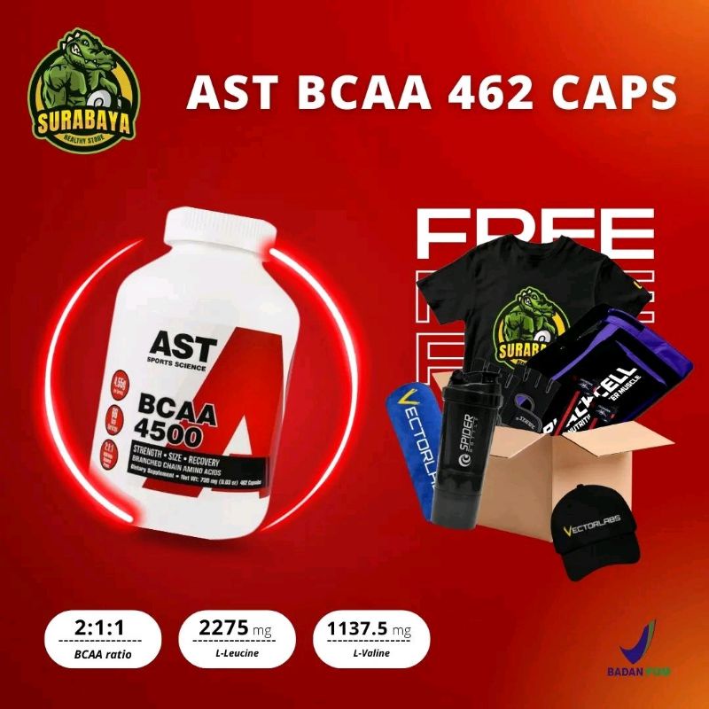 AST BCAA 4500 462 CAPSULES BPOM