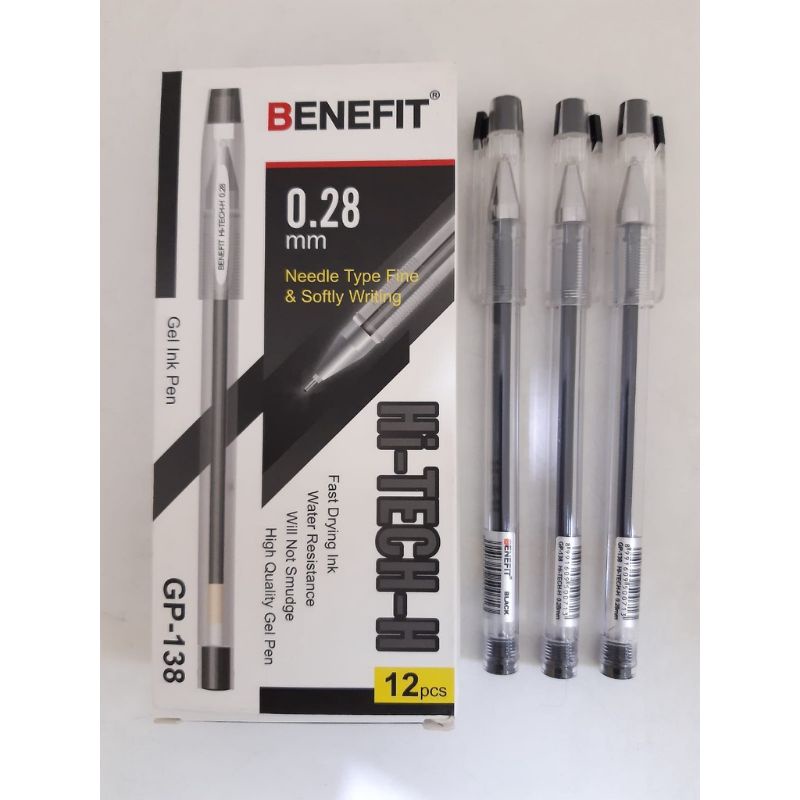 

Pen Pulpen Bolpoin Hi-Tech-H Benefit 0.28 mm per pcs